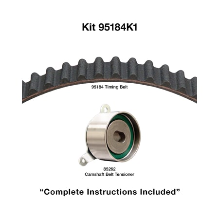Dayco 90-01 Acura/Honda 1.8/2.0L Timing Belt Kit, 95184K1 95184K1